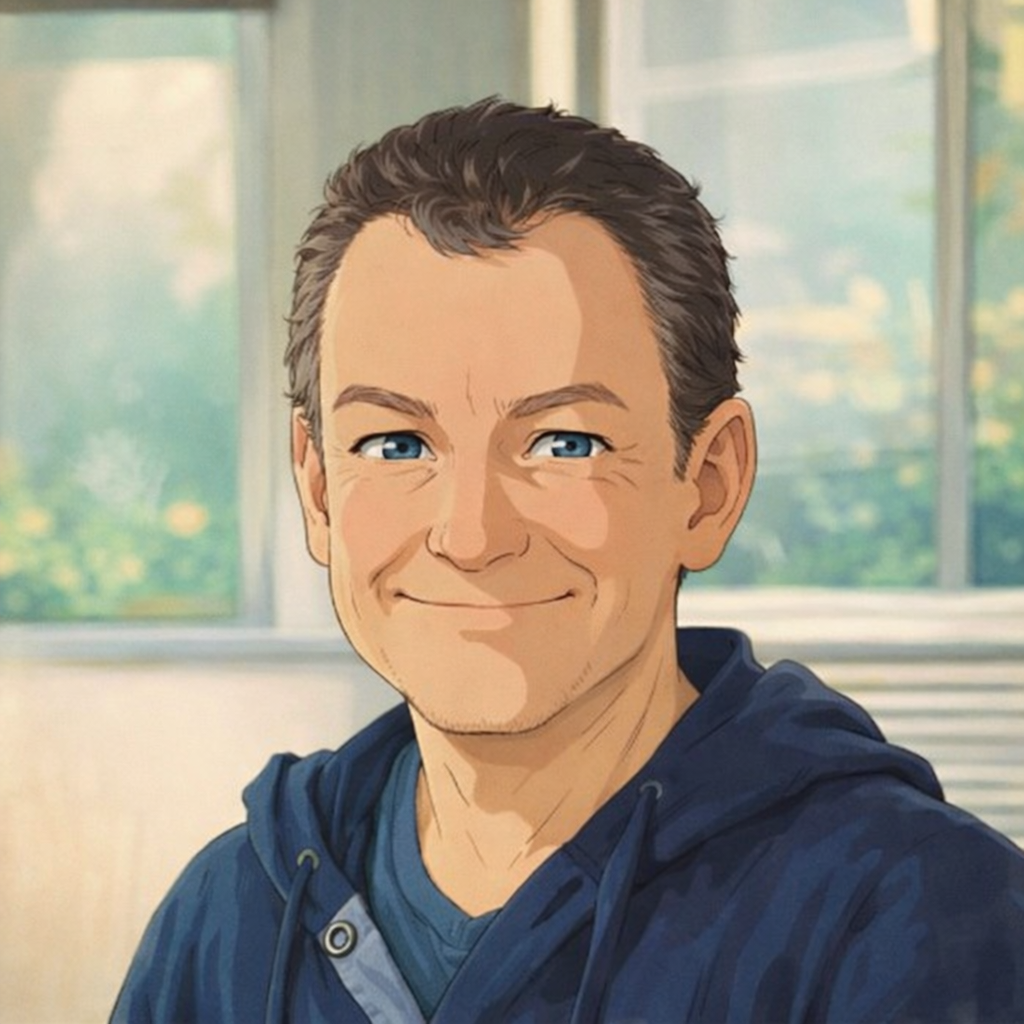 Pete Woodhouse - Ghibli style illustration